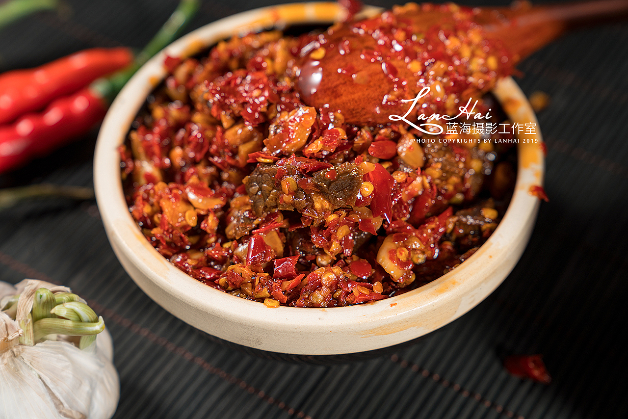 【来!干了这一碗牛肉酱】   电商产品拍摄