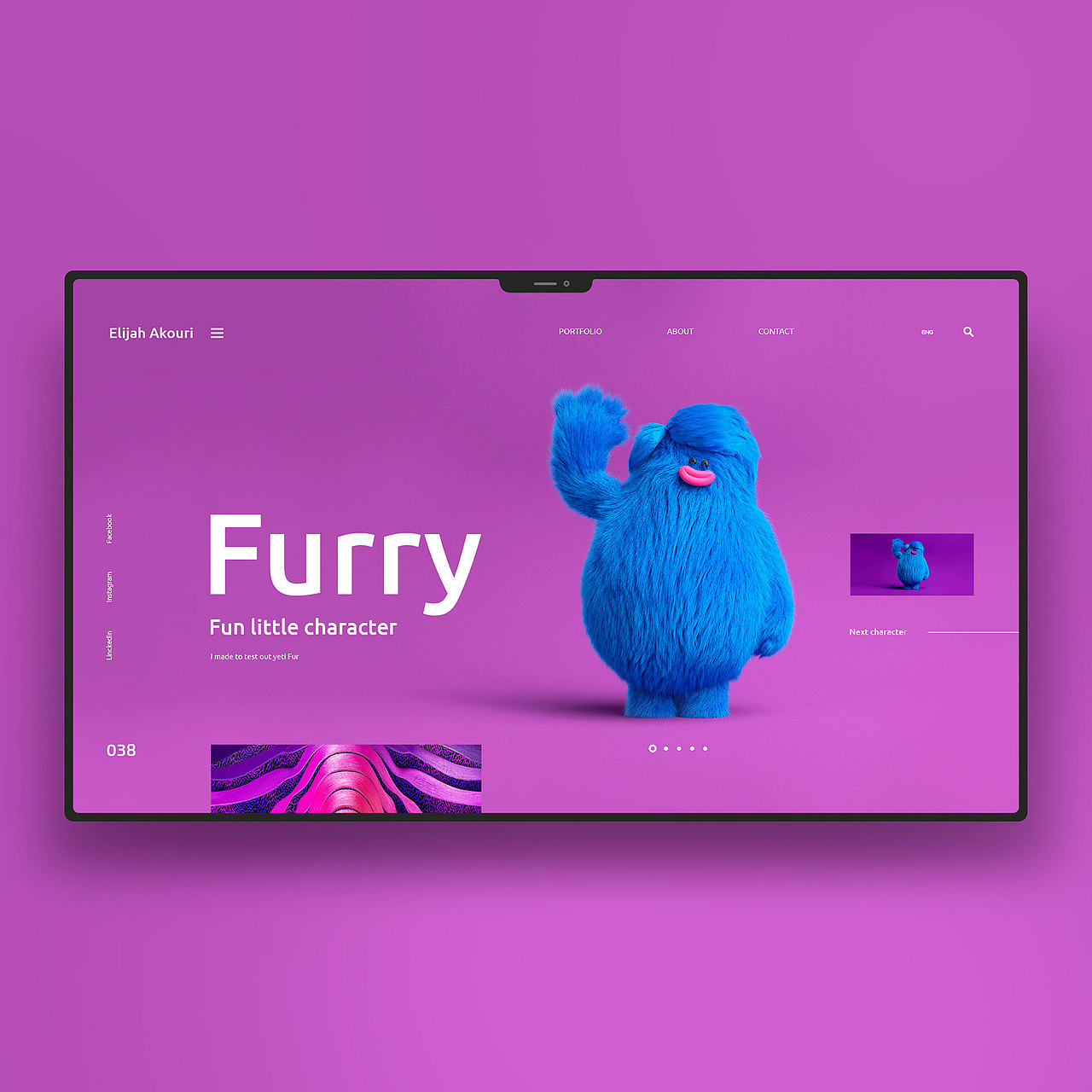 用户界面首屏广告海报设计