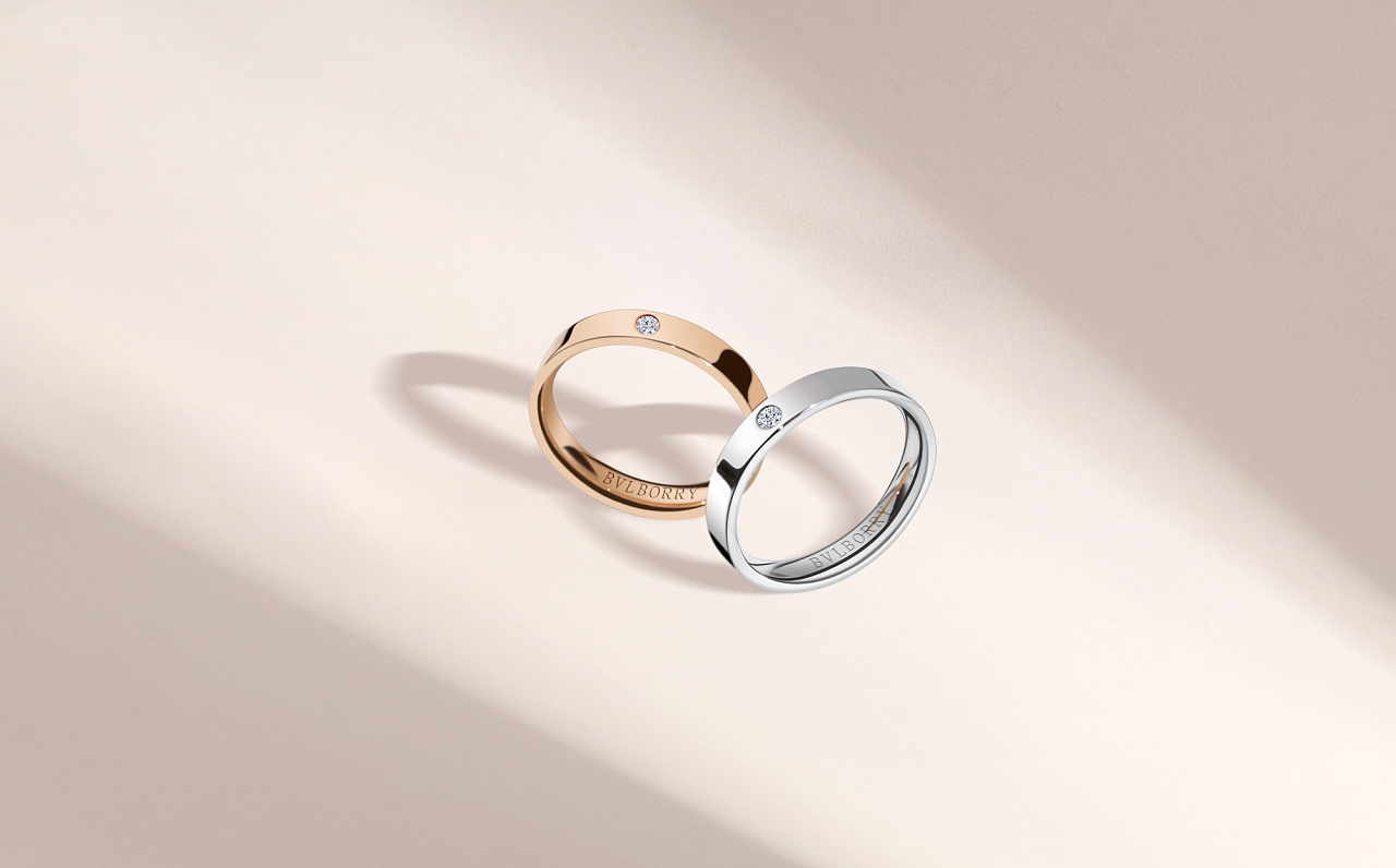 宝柏莉戒指实拍精修