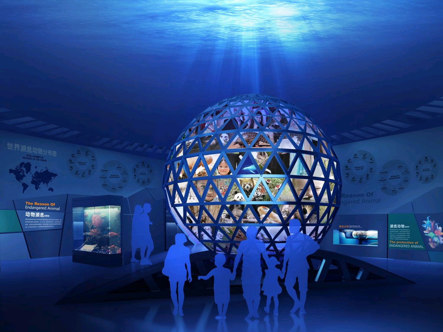 展厅方案效果分享_展示设计zhang站酷ZCOOL