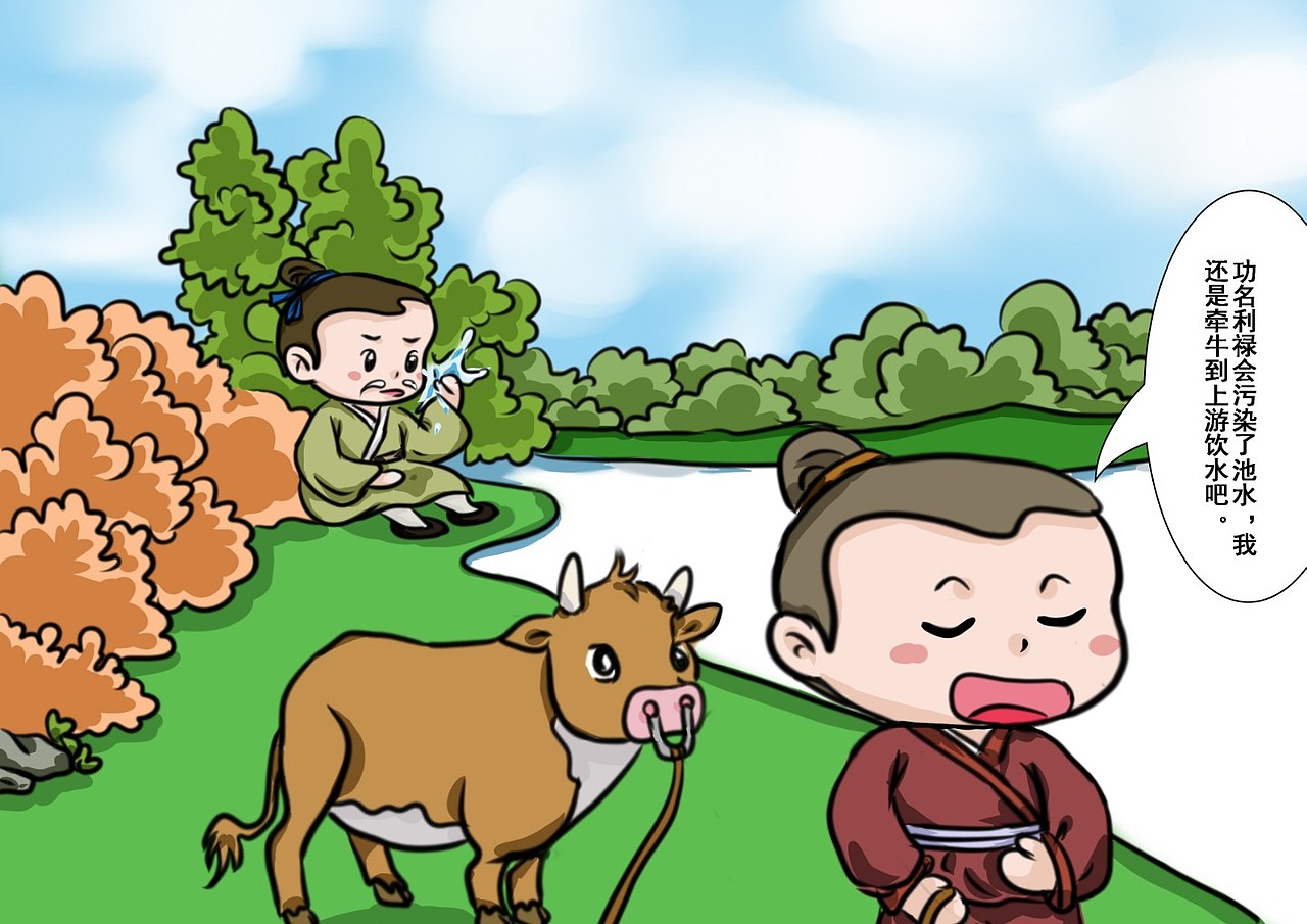 《伴成语游安徽》系列漫画（图ZMTU2MTI2MzA0） - 商业插画 - 站酷设计师JackApril原创素材 - 站酷ZCOOL