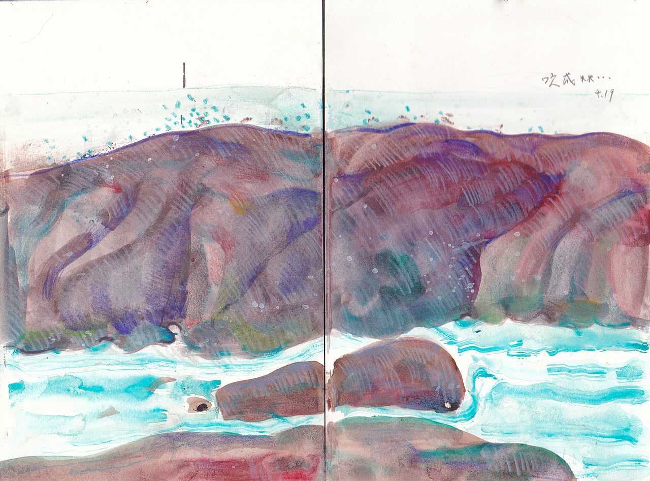 一段晒伤与海风的旅程（图ZMTEzMjg4ODU2） - 创作习作 - 站酷设计师西上哲原创素材 - 站酷ZCOOL