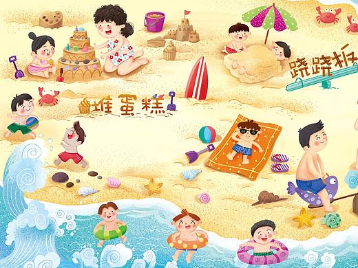 一组《童谣》（个人主页-ZNDU4MDczMjA=） - 儿童插画 - 站酷设计师哈哈童画原创素材 - 站酷ZCOOL