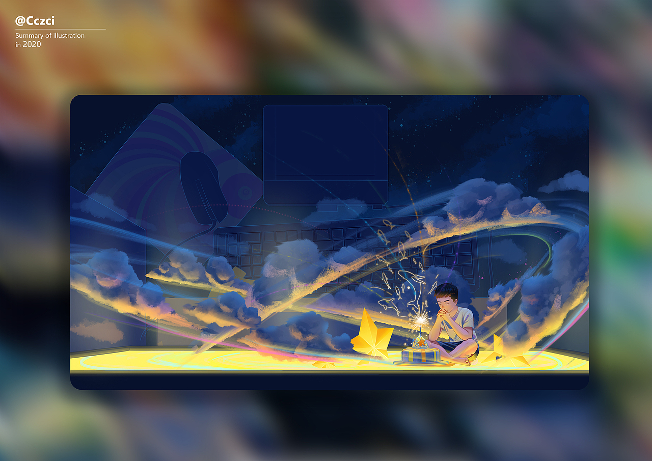 2020插画总结（图ZMjM3Mjc0MTM2） - 创作习作 - 站酷设计师禾大程原创素材 - 站酷ZCOOL