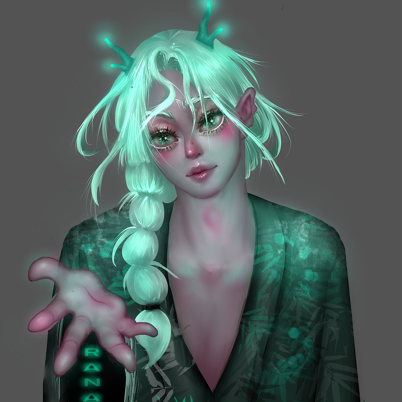 四大神兽拟人头像系列