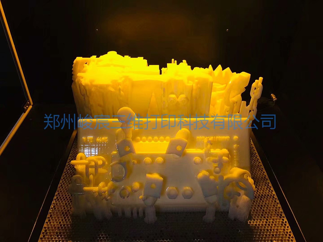 三维打印模型展示