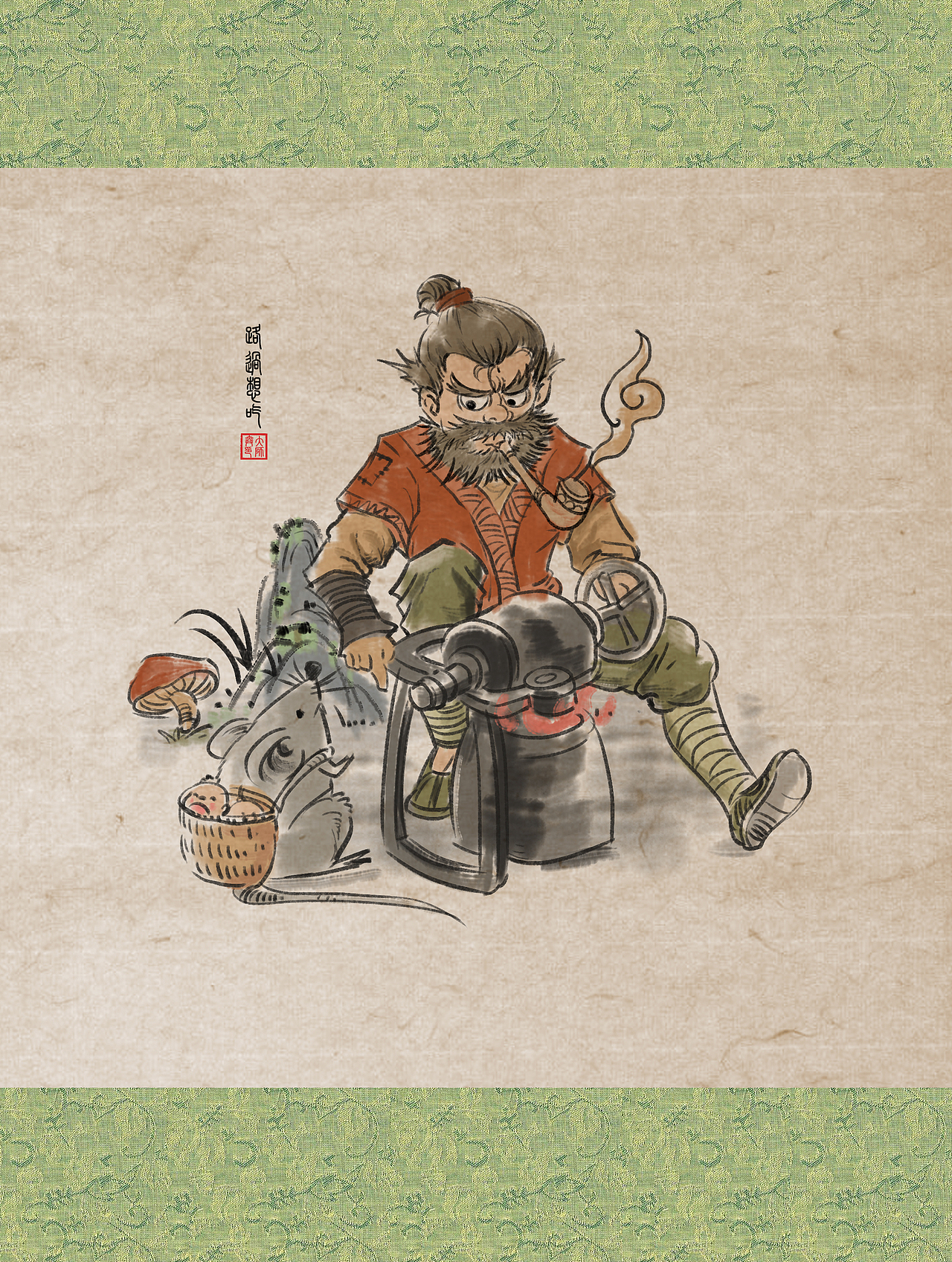 米花大叔遇鼠记