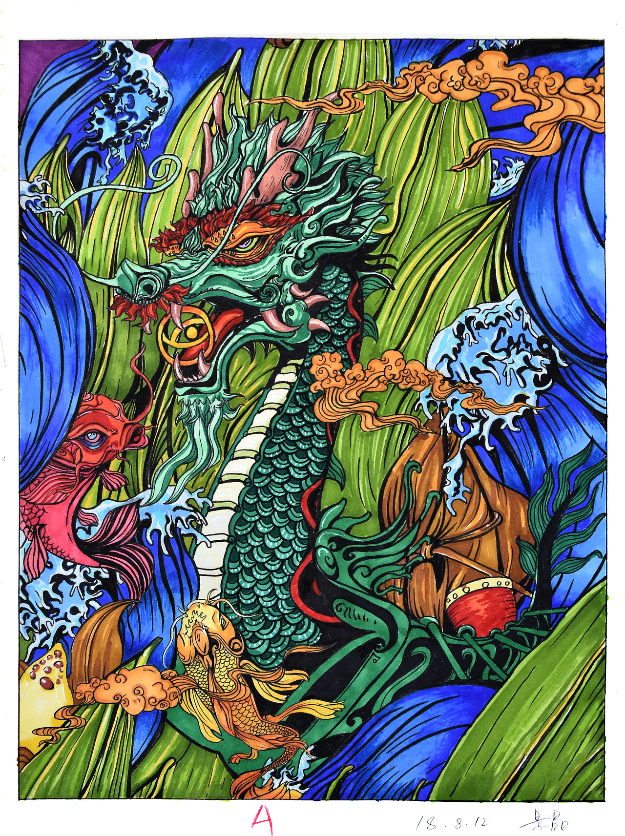 视觉传达设计手绘作品黑白装饰画手绘作品海报手绘作品（图ZMTM2MjIxNDEy） - 海报 - 站酷设计师汉武手绘原创素材 - 站酷ZCOOL