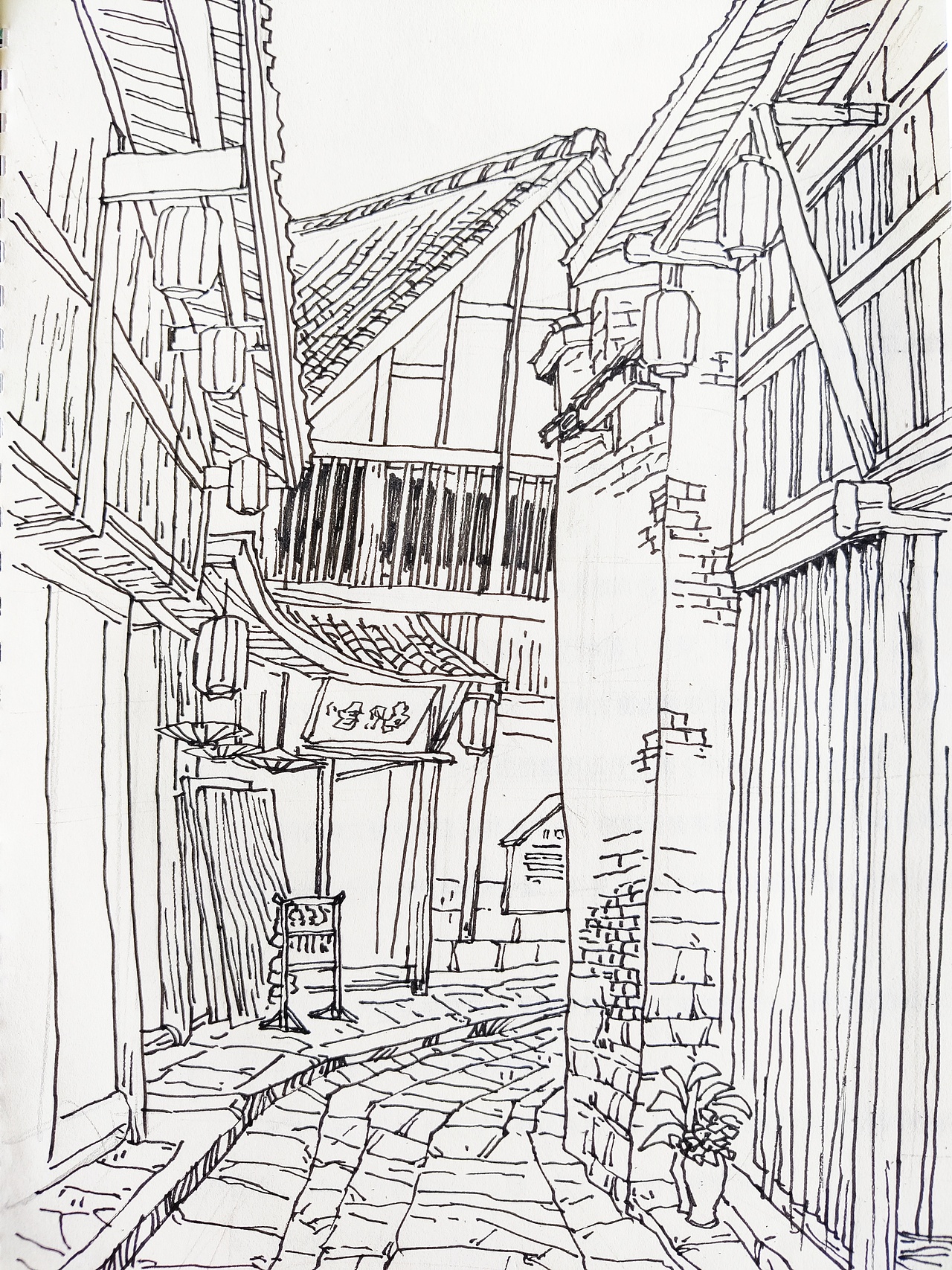 近期建筑场景速写