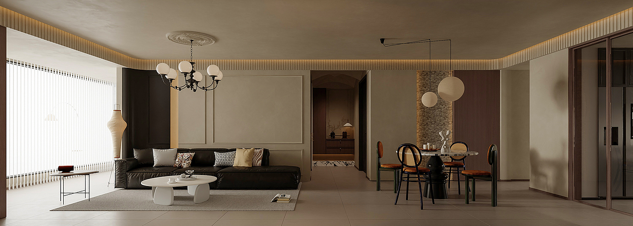 线条、色彩与质感的交织