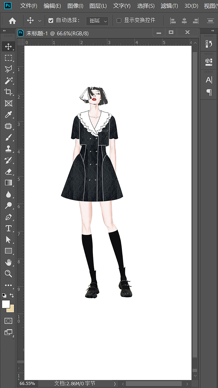 春夏女装连衣裙设计