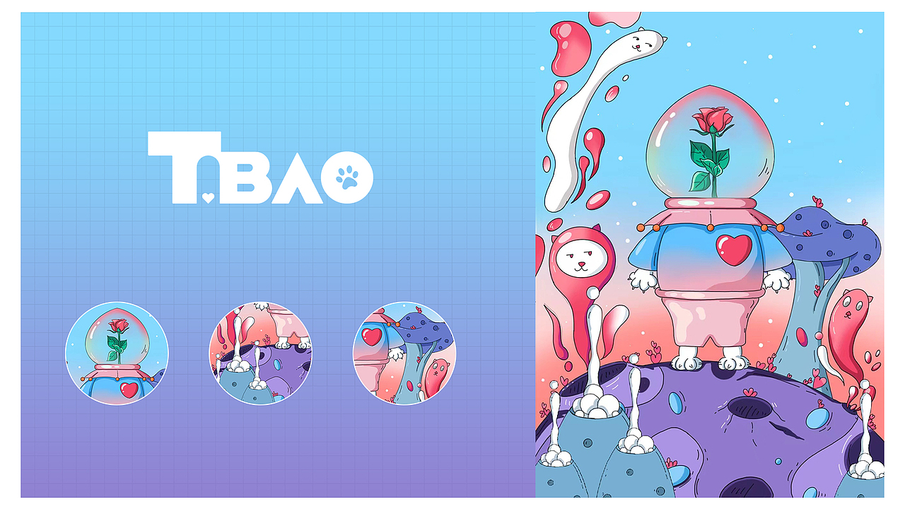 潮玩| 喵星人-桃宝（图ZMjkxMDQzMTI0） - 产品 - 站酷设计师颖小姐原创素材 - 站酷ZCOOL
