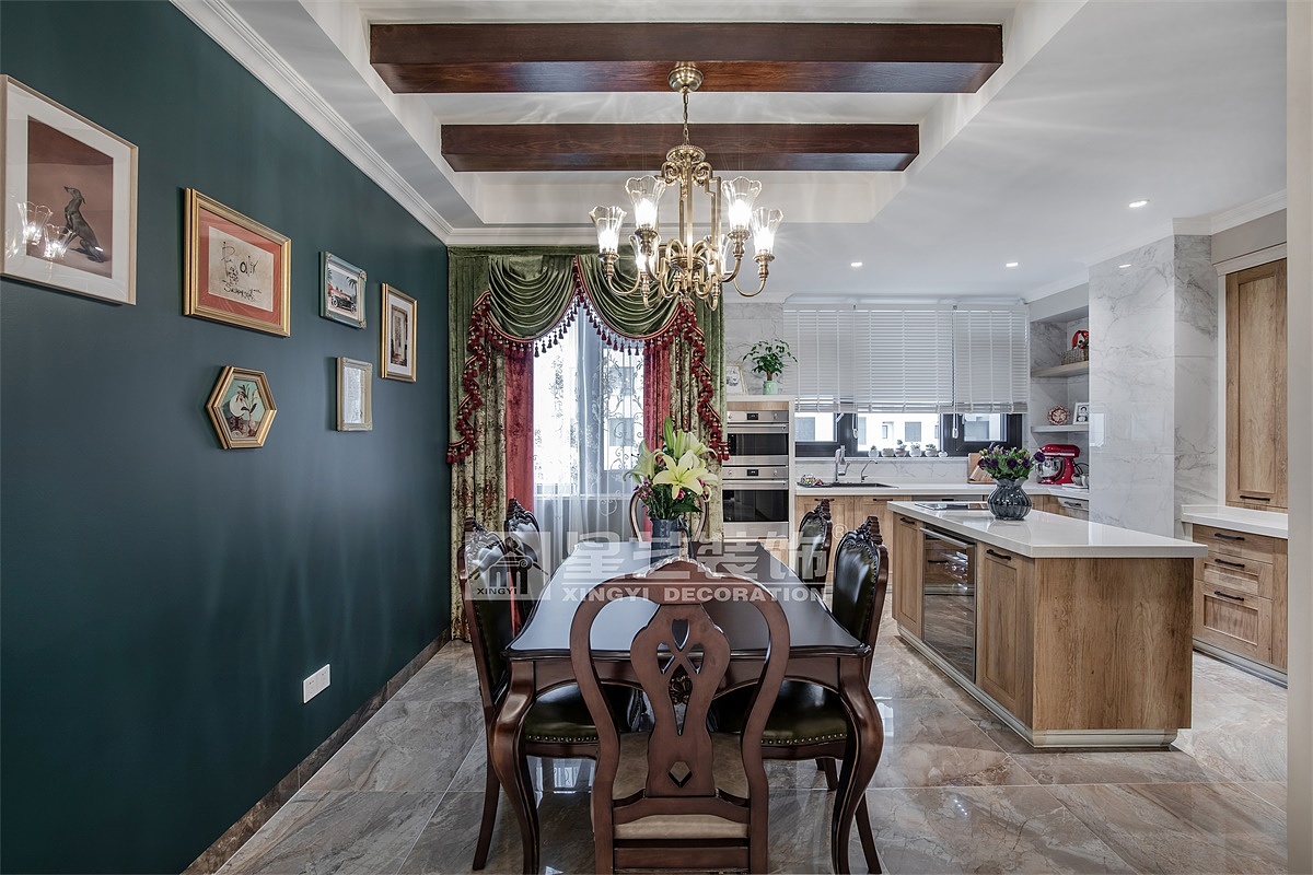 贵阳装修实景，美的林城时代现代美式风格设计！（图ZMjI0MTc2OTEy） - 家装设计 - 站酷设计师贵阳装修公司排名原创素材 - 站酷ZCOOL