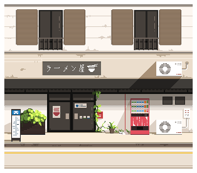 景（图ZMTU3MTQzODE2） - 像素画 - 站酷设计师飘猫原创素材 - 站酷ZCOOL