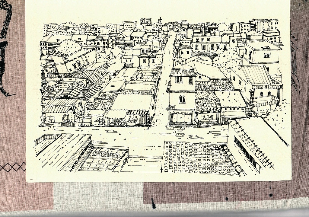 建筑速写－泉州（图ZMjQ4ODkzMjQ=） - 创作习作 - 站酷设计师含橙Hank原创素材 - 站酷ZCOOL