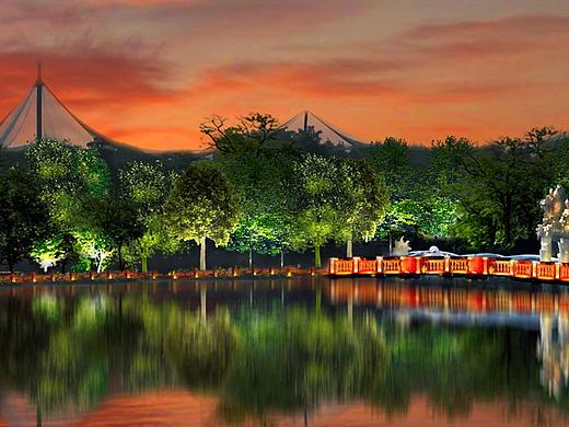 武昌东湖极地海洋世界夜景灯光效果（个人主页-ZMjY5MzY2Mjg=） - 宣传物料 - 站酷设计师KSU凯叔原创素材 - 站酷ZCOOL