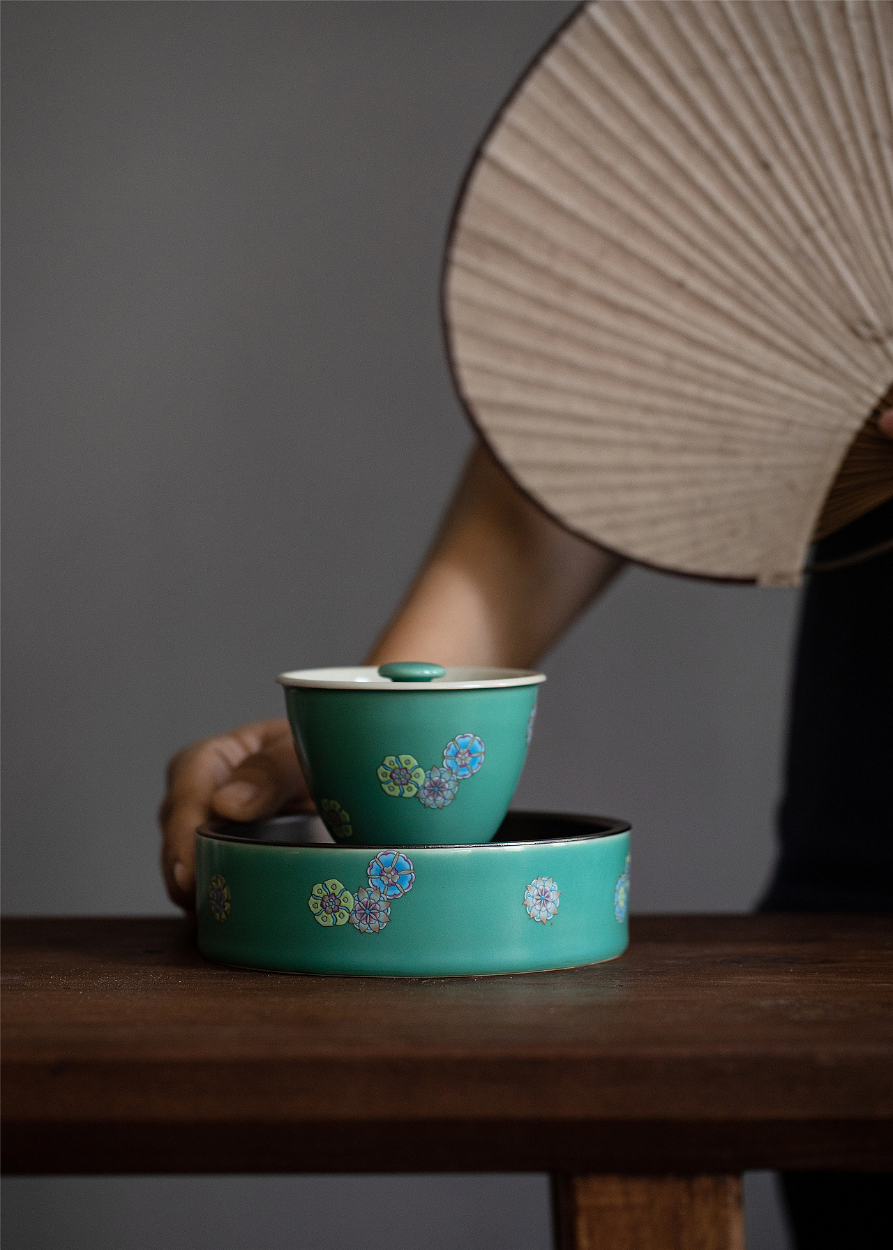 陶瓷壶承/干泡盘/茶具茶道配件（图ZMjg2NzYyODY0） - 产品摄影 - 站酷设计师五七六三原创素材 - 站酷ZCOOL