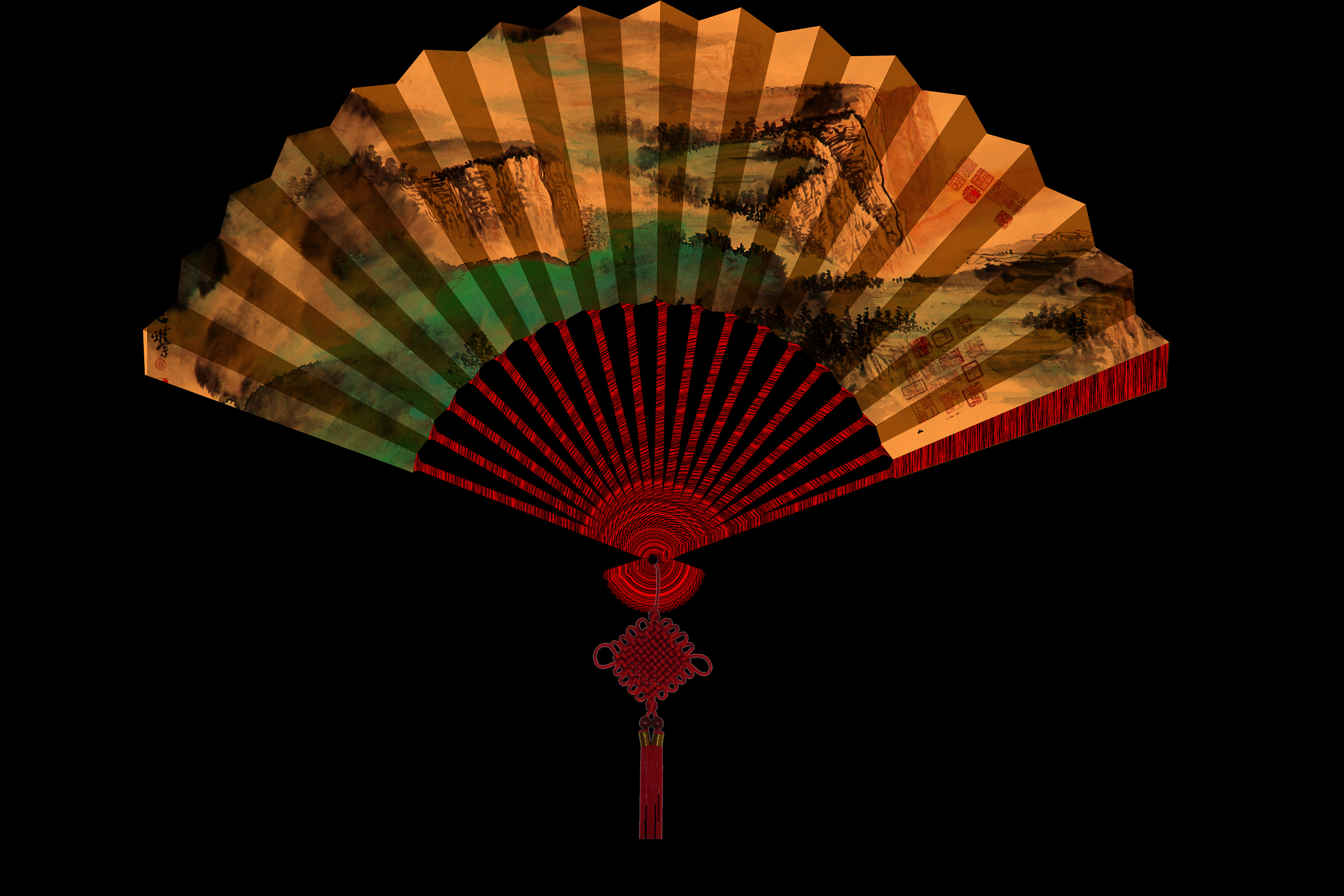 中国扇子艺术学会以扇艺为媒介，促进各界文化艺术交流