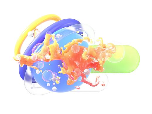 平时的小练习（个人主页-ZMzg5NTQ0OTY=） - 其他三维 - 站酷设计师夏橙LEO原创素材 - 站酷ZCOOL