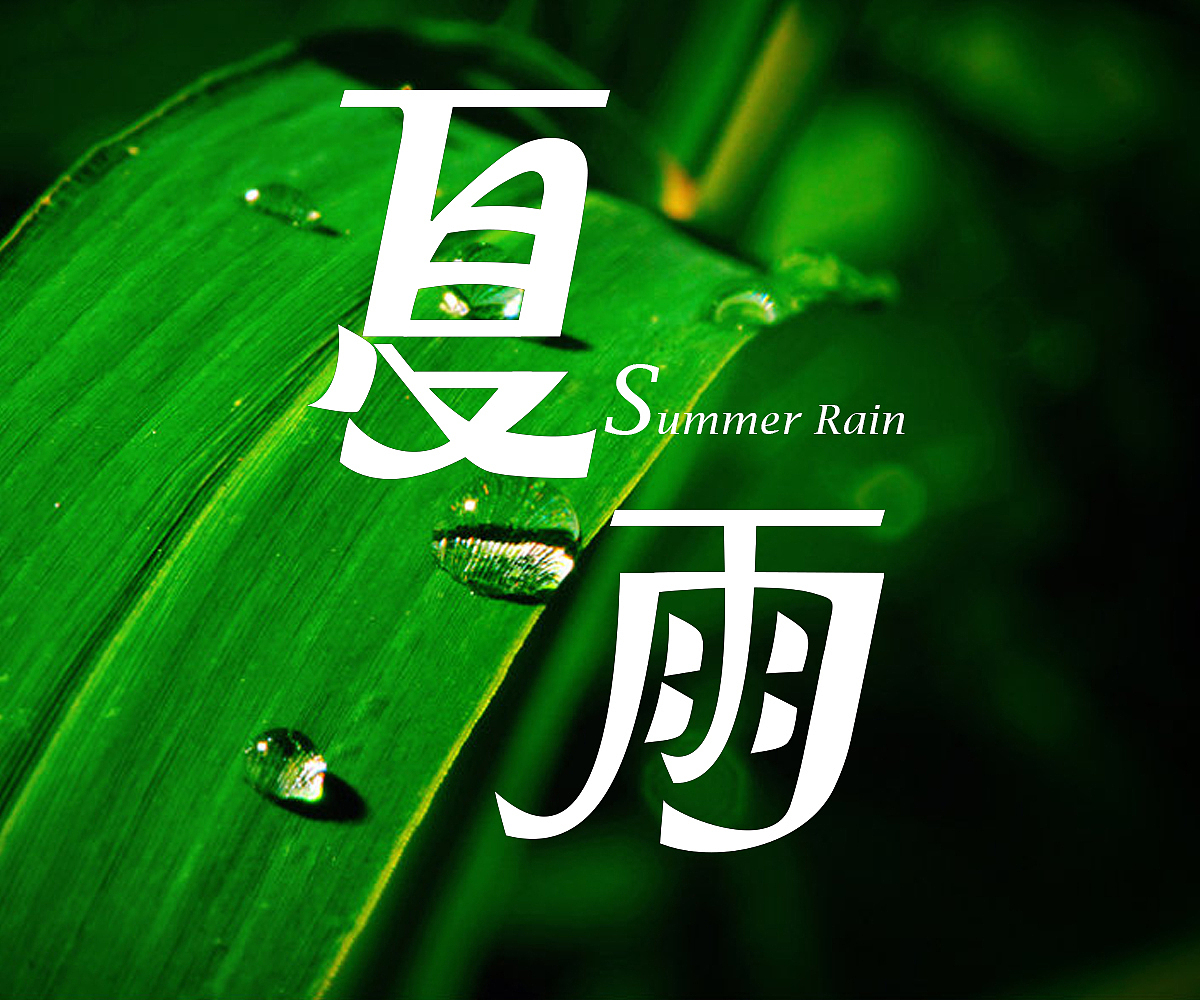 夏雨|平面|字体/字形|一路xq - 原创作品 - 站酷 (zcool)