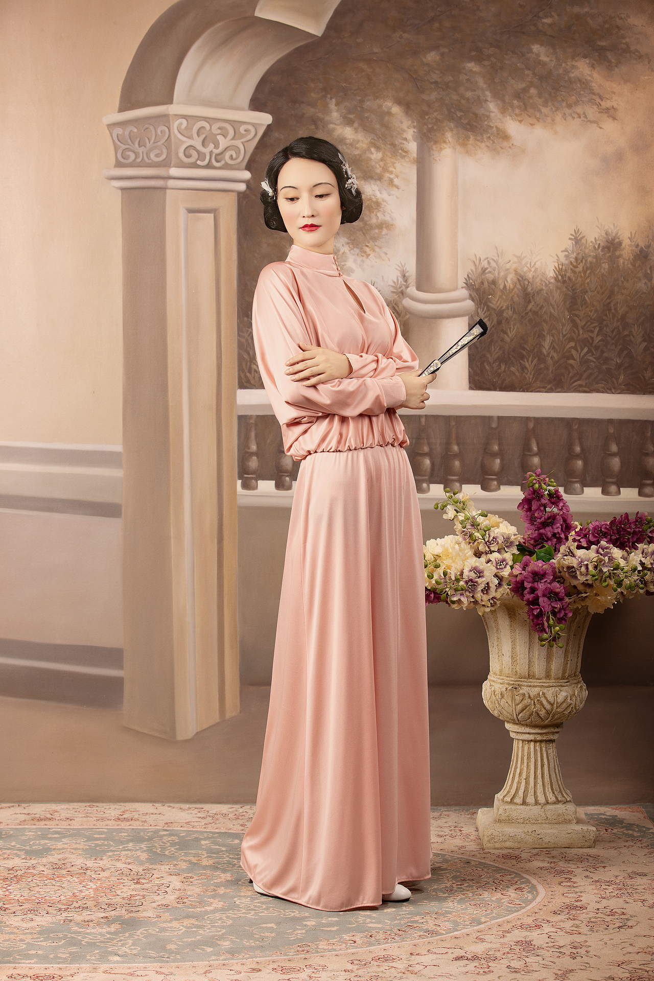 民国贵族名媛-古着小礼服