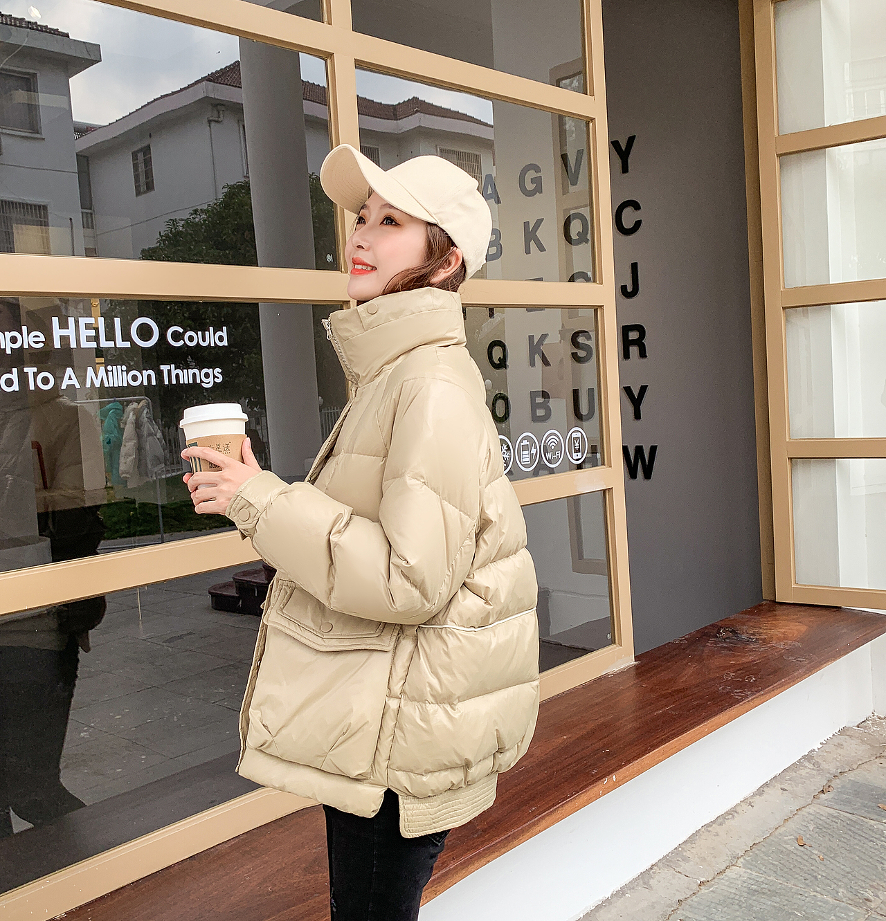 羽绒服拍摄案例