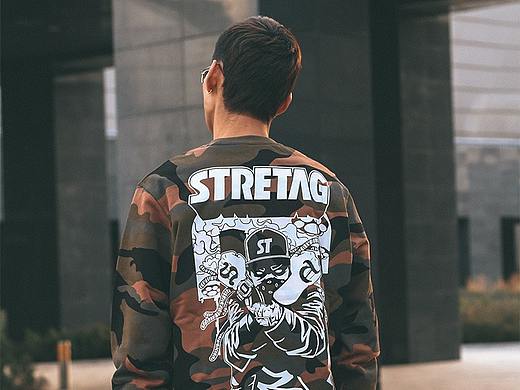 STRETAG思锐泰格卫衣女2020新款冬宽松情侣韩版男潮