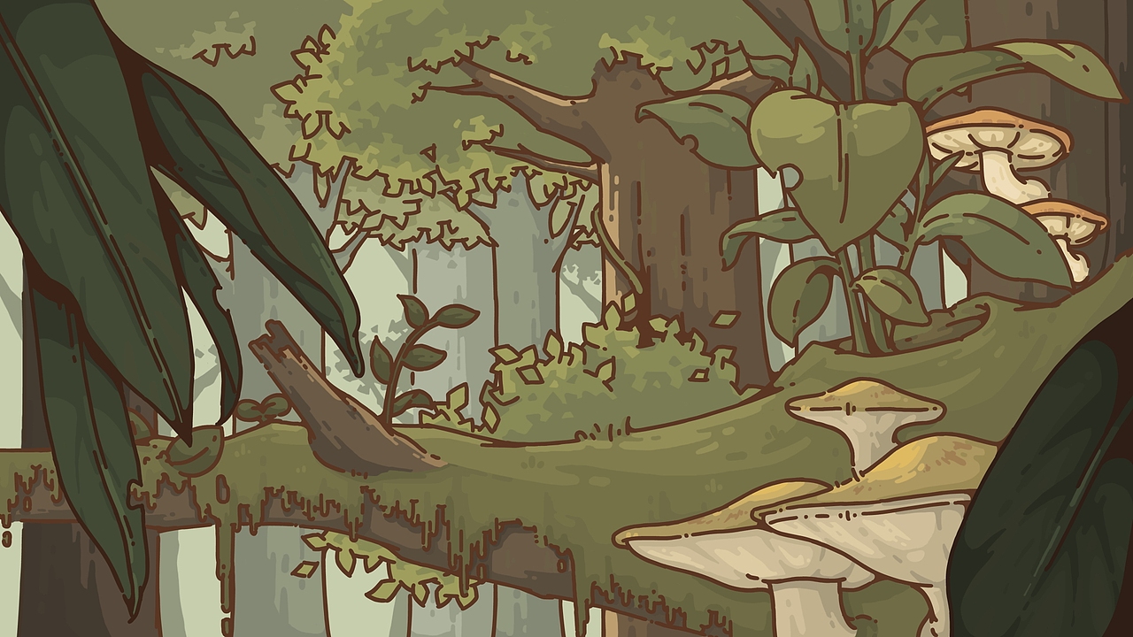 场景设计。小城。