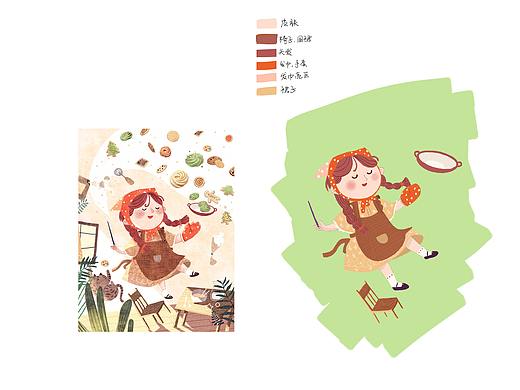 插画人物临摹作业~