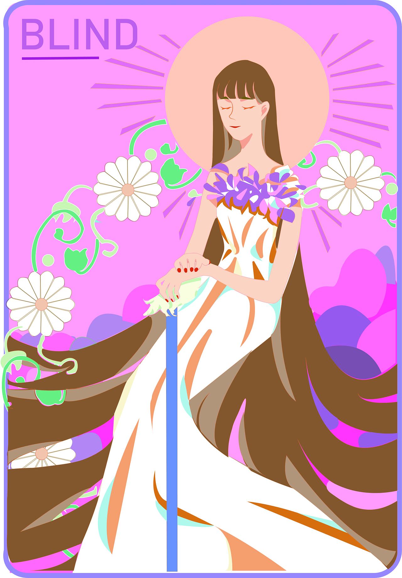 《失明-聋哑》（图ZMjI3MjE5MzEy） - 创作习作 - 站酷设计师戚戚戚可原创素材 - 站酷ZCOOL