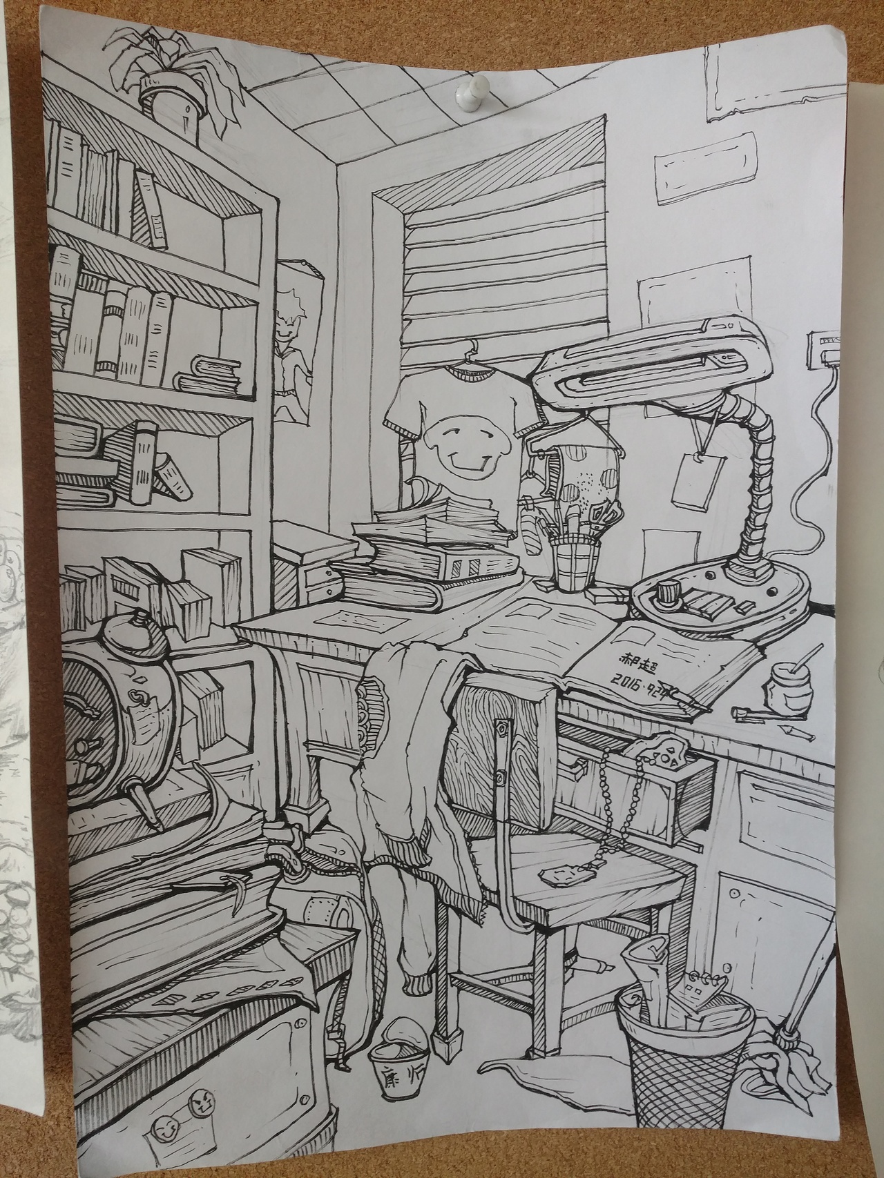 随手画-针管+小楷