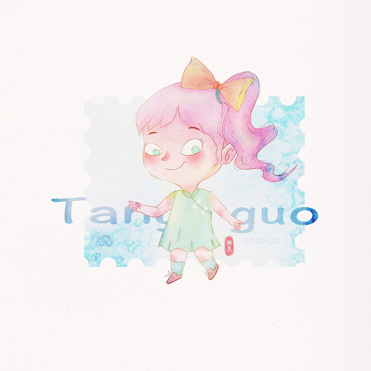 糖果色清爽九宫格（图ZMTk2MjIwNDU2） - 儿童插画 - 站酷设计师糖果酱Tracy原创素材 - 站酷ZCOOL