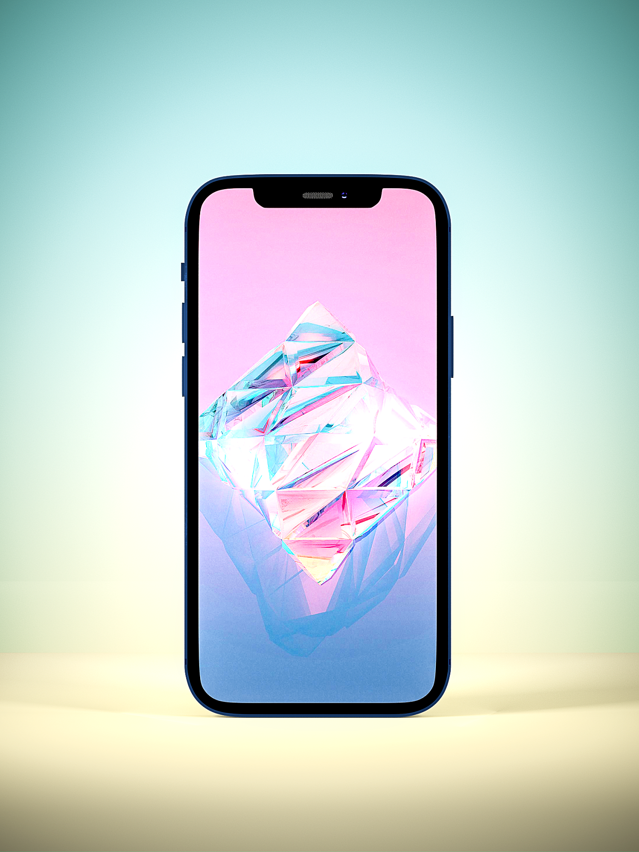 c4d 3c数码 iphone12手机 建模渲染