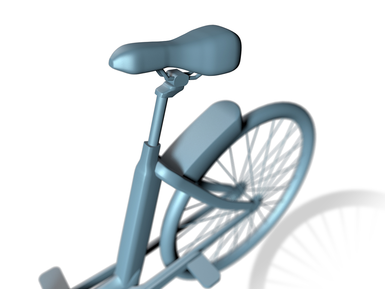 『三维建模』小单车（图ZOTQwMzIwNzI=） - 机械/交通 - 站酷设计师Flusss原创素材 - 站酷ZCOOL