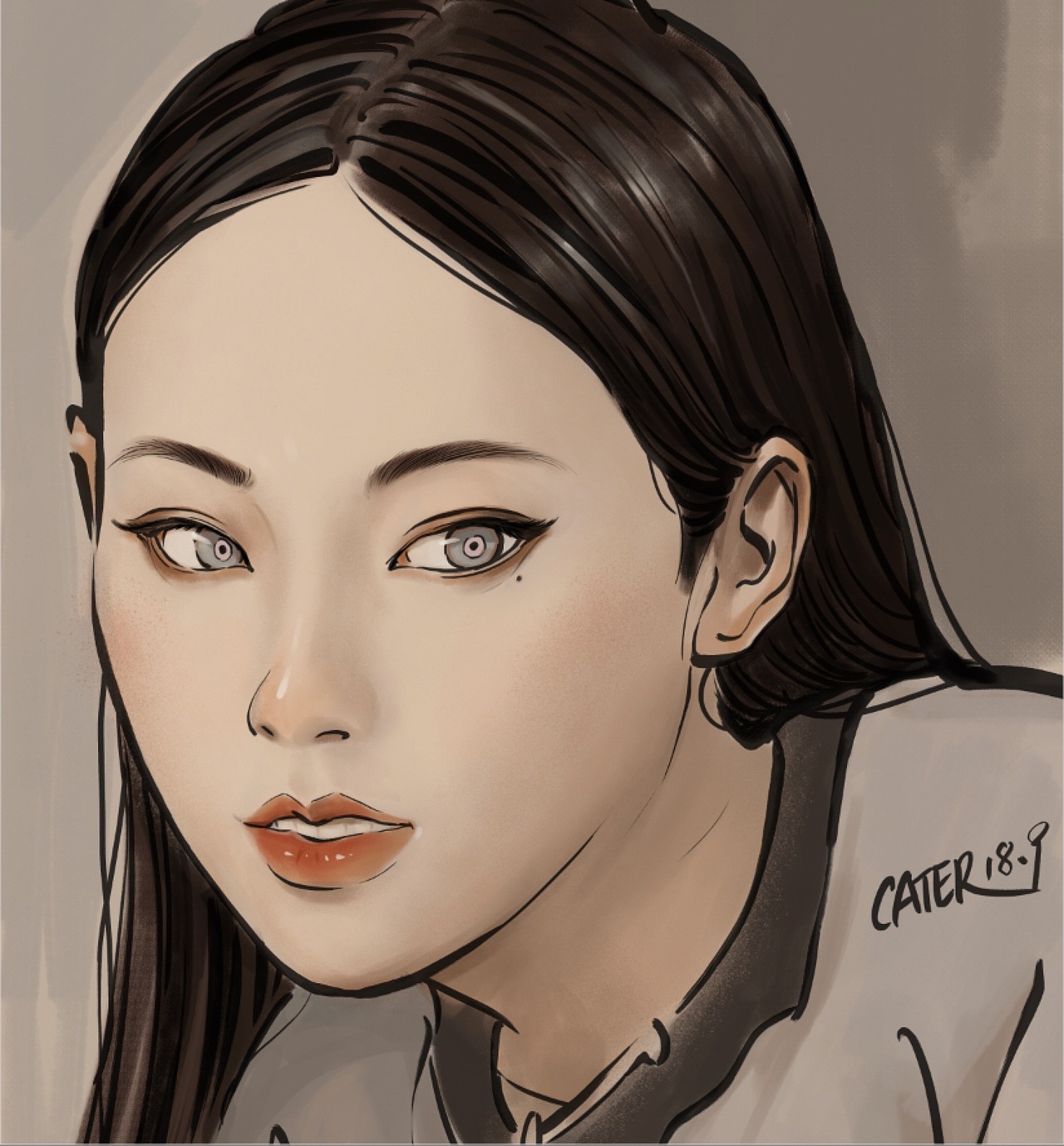 被删减不要怕，我来给顺嫔加戏（图ZMTI5NzA3OTAw） - 艺术插画 - 站酷设计师叁眼原创素材 - 站酷ZCOOL