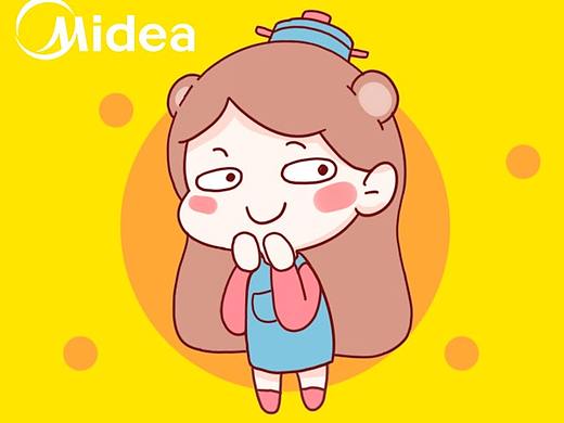 美的 卡通形象 表情包