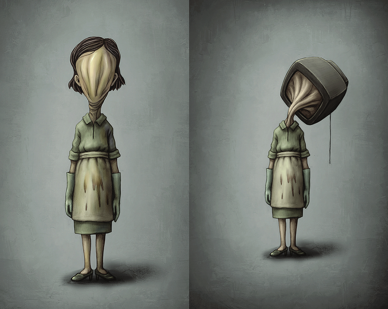 小小梦魇|插画|游戏原画|进击的艺术_原创作品-站酷zcool