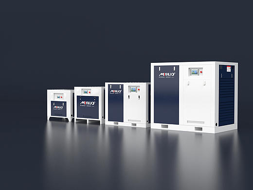 一组空压机建模渲染图