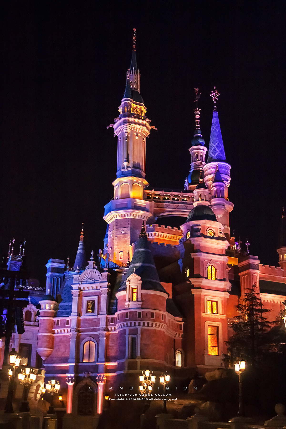 迪士尼城堡壁纸-千图网