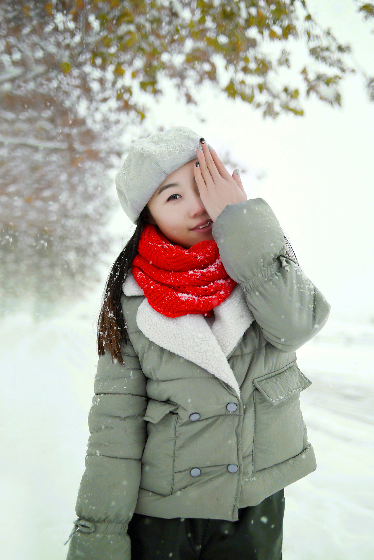 best小霞-雪景（图ZNjQyMTY1ODA=） - 人像摄影 - 站酷设计师best小霞原创素材 - 站酷ZCOOL