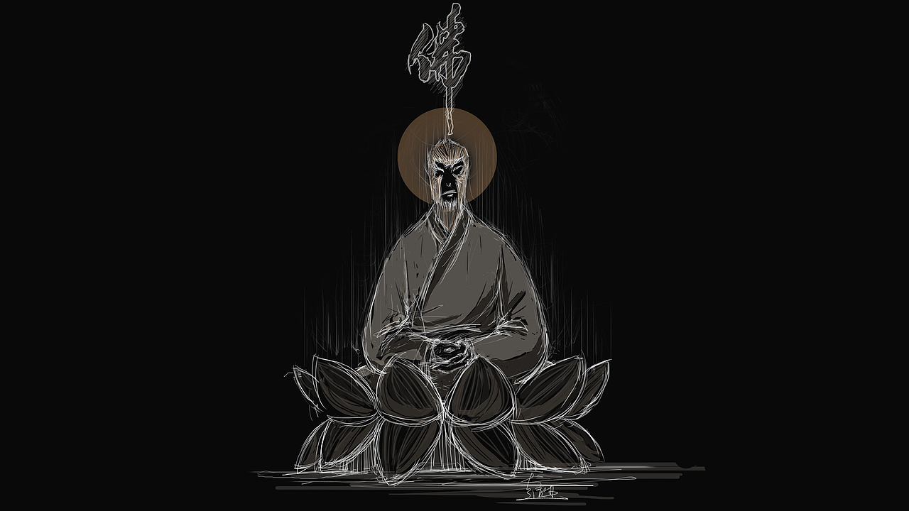 悟（图ZMTQwNzg2MzA0） - 创作习作 - 站酷设计师趙啊趙原创素材 - 站酷ZCOOL