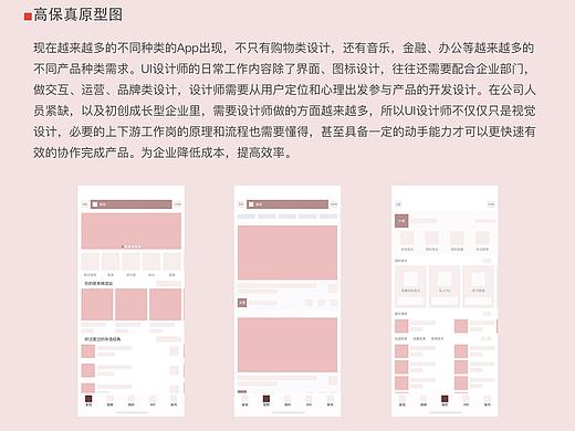 高保真原型图