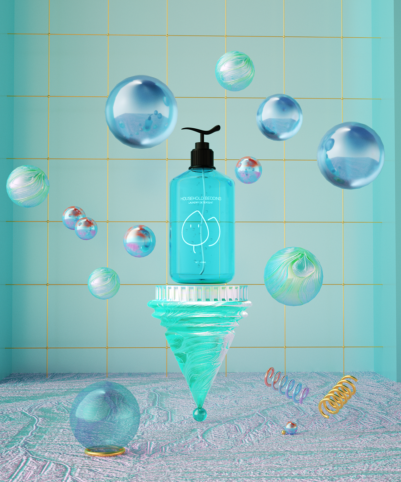 洗衣液包装设计