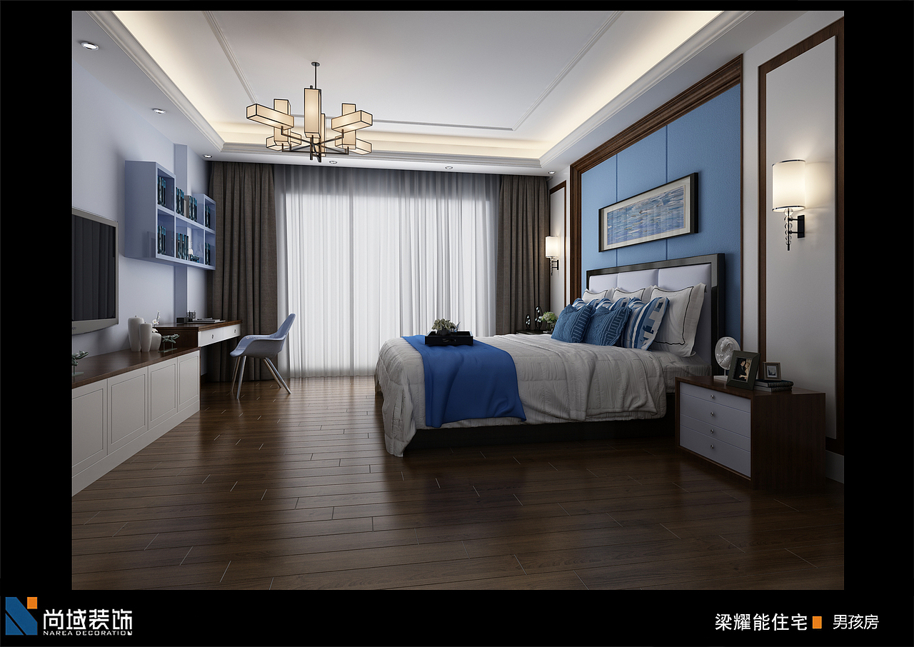 梁生私人住宅（图ZNDI5MjQ1NDg=） - 家装设计 - 站酷设计师尚域装饰设计原创素材 - 站酷ZCOOL