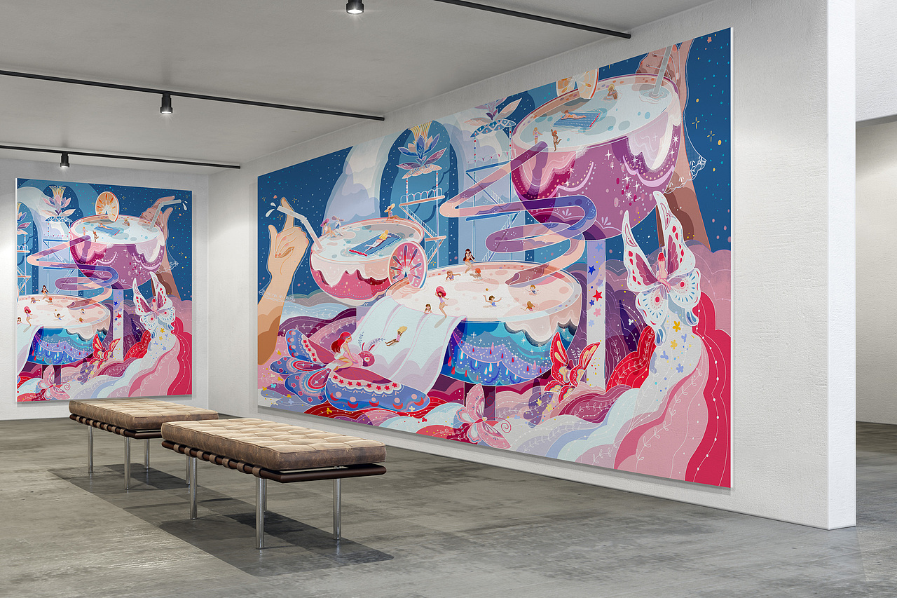 my CLARINS 寻找天然好食肌 —椰果乐园（图ZMjk3ODYxNzQw） - 海报 - 站酷设计师宵乐原创素材 - 站酷ZCOOL