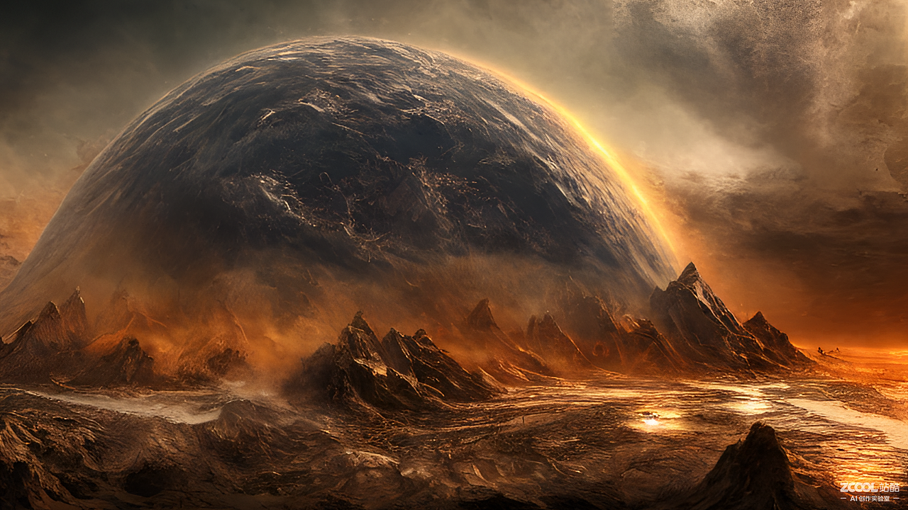 #AI创作实验室#灾难,地球
