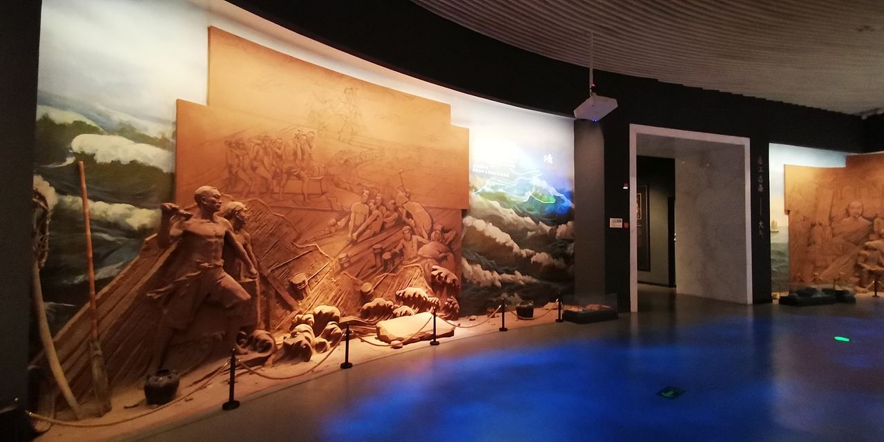 南通江海文化博物馆（实拍）（图ZMjcwMjMxNzE2） - 展陈设计 - 站酷设计师海豚和珣子原创素材 - 站酷ZCOOL