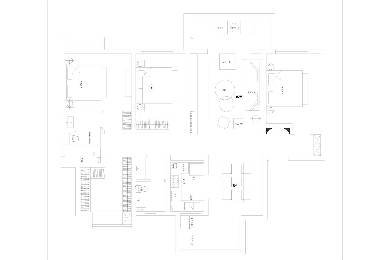 阜阳双清湾原木风设计