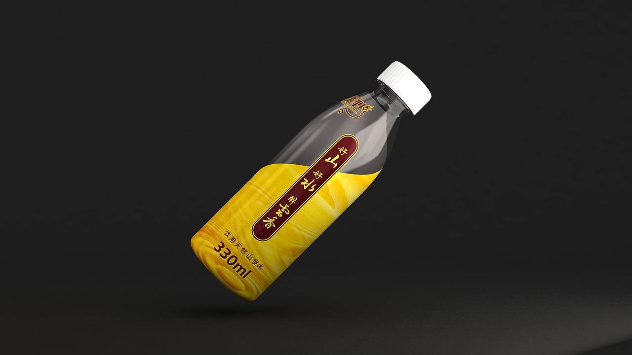 山泉水物料包装设计