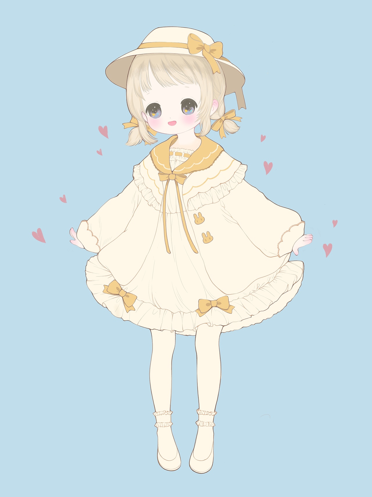 少女立绘(有参考)